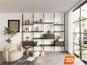 Bookcase Skp Files